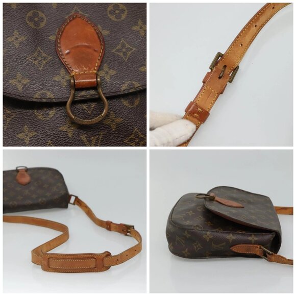 LOUIS VUITTON Monogram Saint Cloud GM Shoulder Bag M51242 LV Auth BA382 - Picture 16 of 16